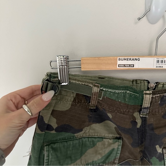 RE/DONE Upcycled Cargo Micro Skirt size XS - Picture 5 of 7